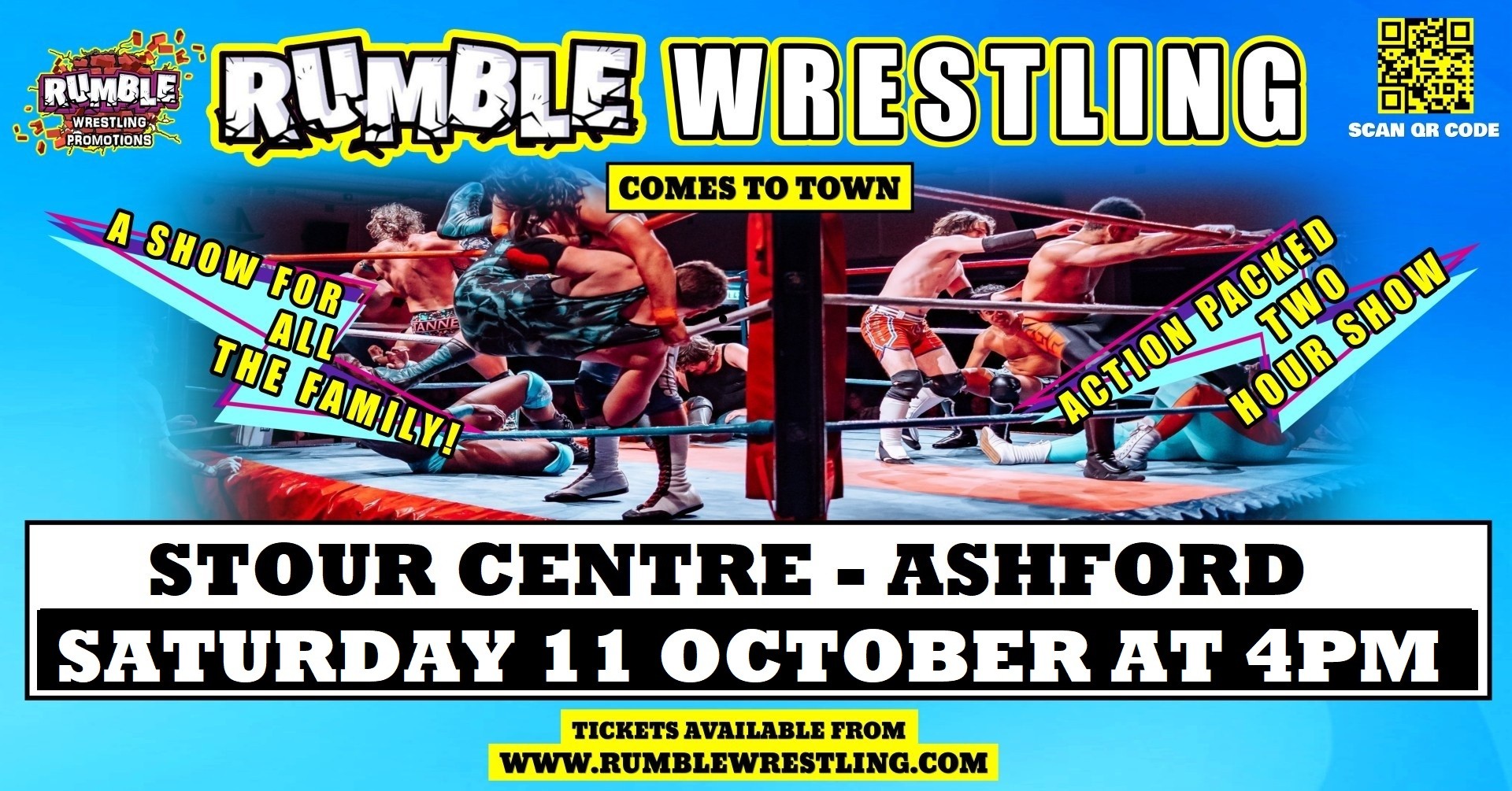 Rumble Wrestling comes to Ashford